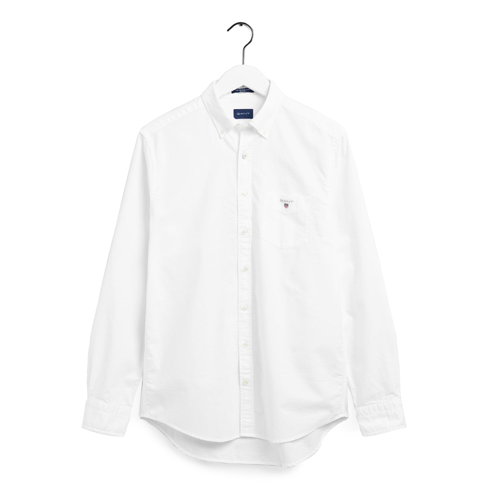 GANT Regular Fit Oxford Shirt white
