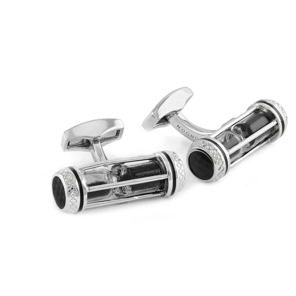 3sand clock cufflinks crop center