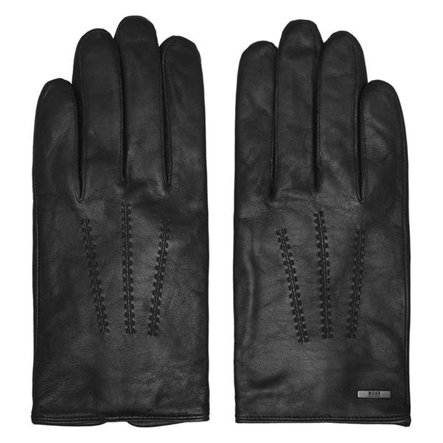 Boss leather gloves Hainz