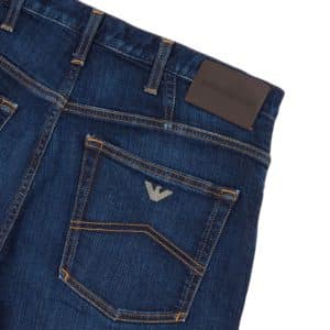 Emporio Armani Jeans Regular-fit J45 Medium Denim | Menswear Online
