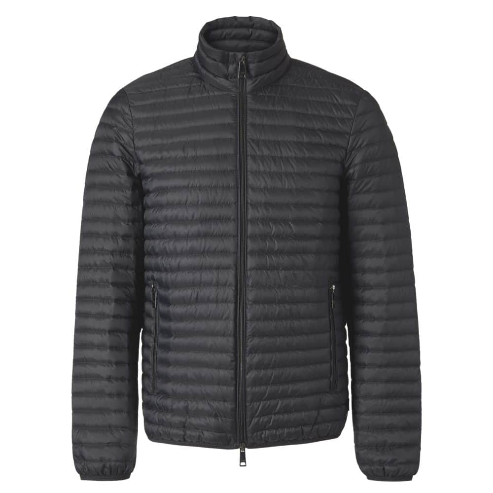 Buy Emporio Armani Men Grey Light Padded Down Jacket Online