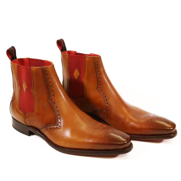 HUNGER BOWIE CHELSEA BOOT caramel