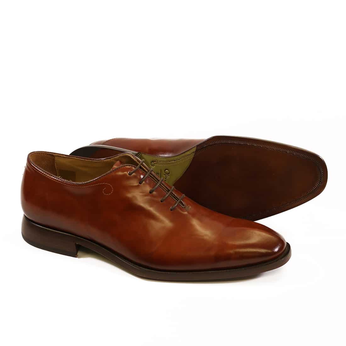 Oliver Sweeney Benuzzi Tan Calf Leather Oxford Shoe | Menswear Online