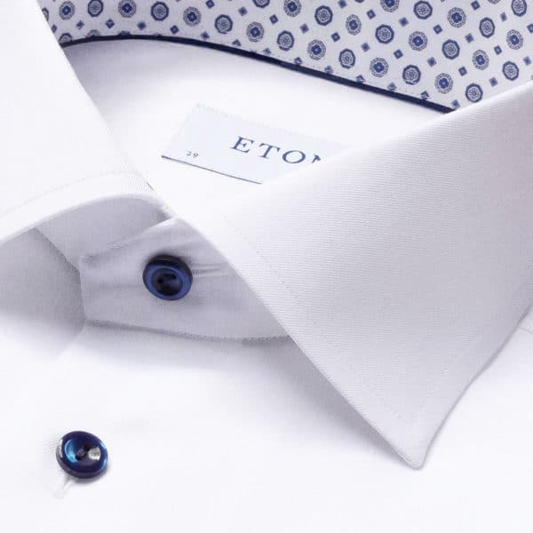 eton white twill shirt collar1