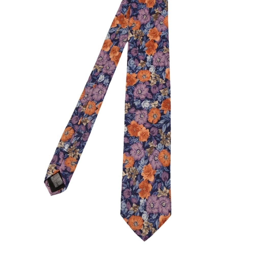 Amanda Christensen tie floral blue main
