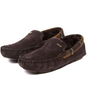 Barbour Monty Brown Slippers