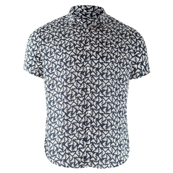 EMPORIO ARMANI SHORT SLEEVE ALL OVER PATTERN 1