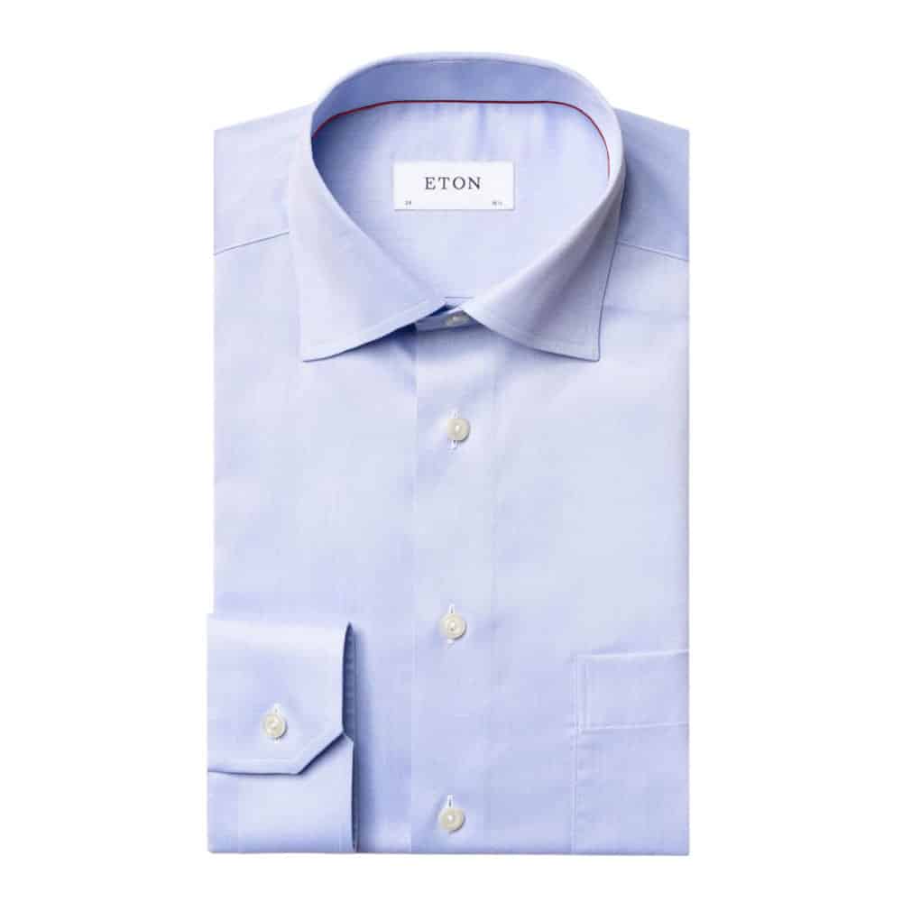 ETON shirt classic light blue2