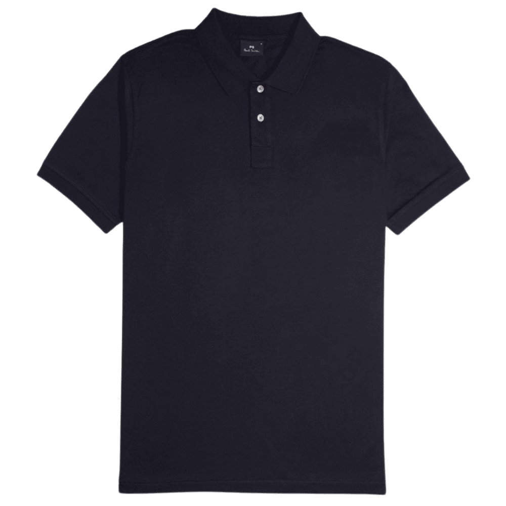 Paul Smith Regular Fit Navy Polo Shirt | Menswear Online