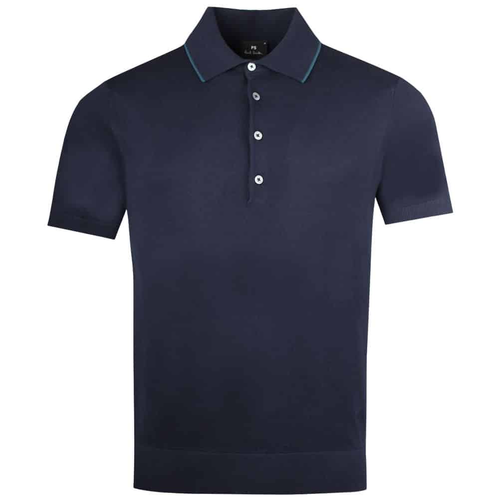 PAUL SMITH KNITTED POLOSHIRT