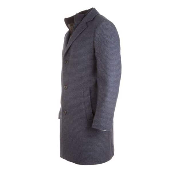 Roy RObson fine structured navy coat 4