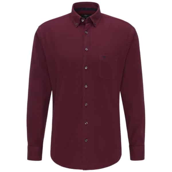 fynch hatton red shirt front