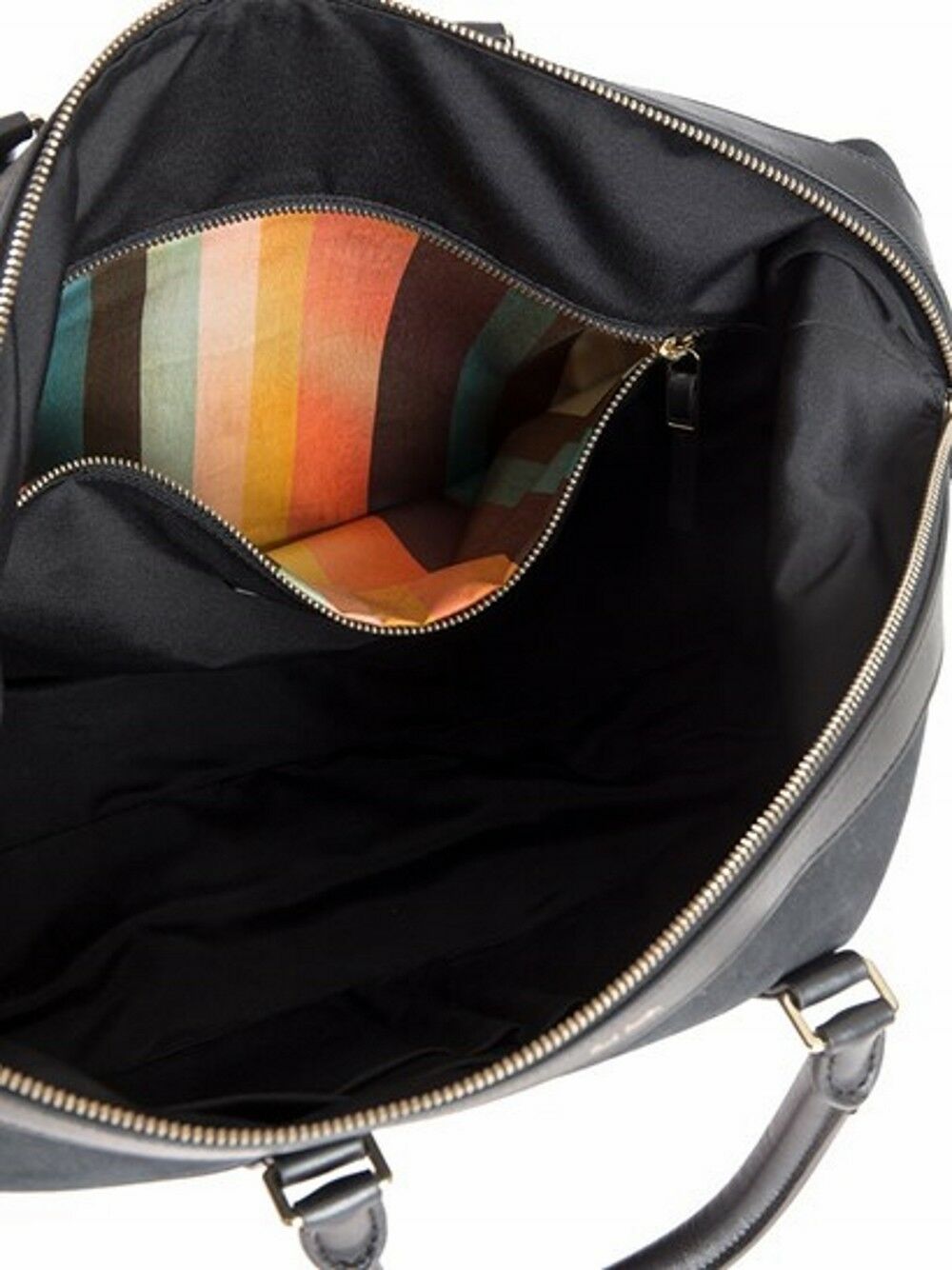 Paul Smith Mens Folio Leather Travel Bag Apxa/4615/l710 In Black - Excel  Clothing