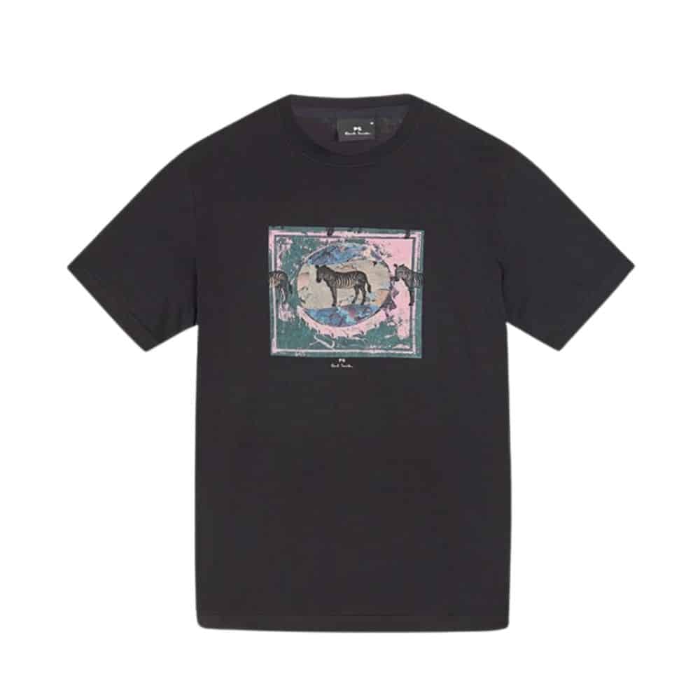 Paul Smith Zebra T-shirt Black | Menswear Online