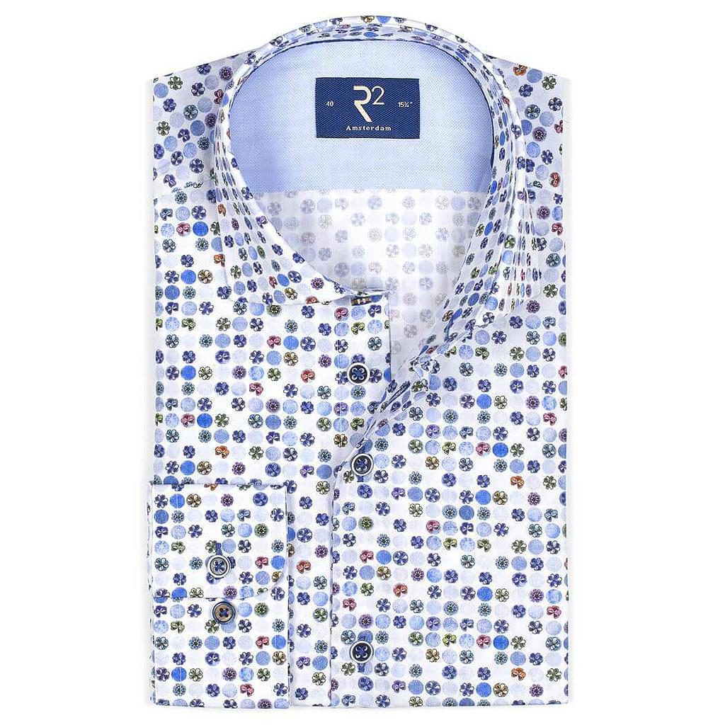 r2 shirt mini round flower