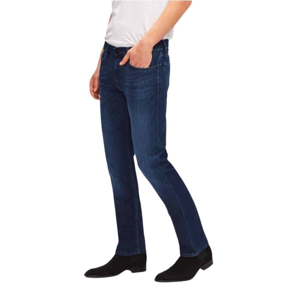 7 FOR ALL MANKIND SLIMMY LUXE PERFORMANCE INDIGO BLUE