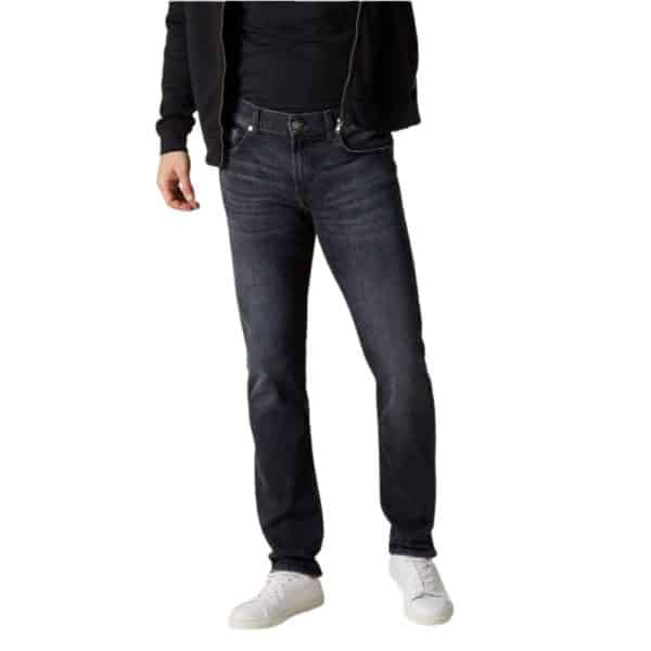 7 FOR ALL MANKIND SLIMMY LUXE PERFORMANCE WASHED BLACK