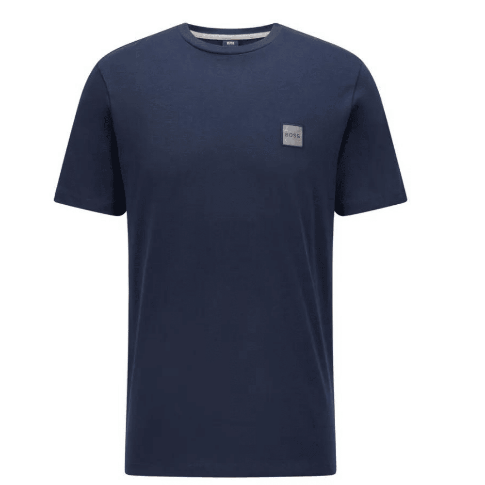 BOSS Regular Fit T-Shirt IN NAVY | Menswear Online