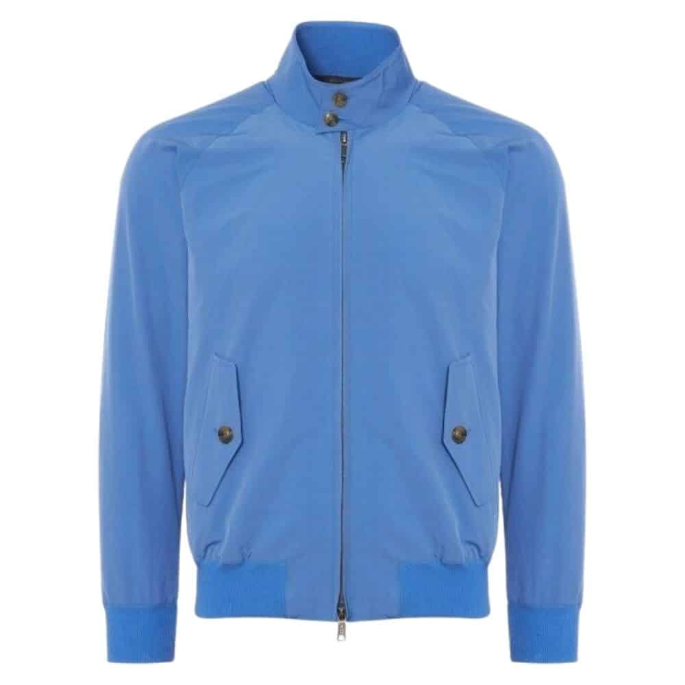 Baracuta G9 Cornflower Blue Harrington Jacket | Menswear Online
