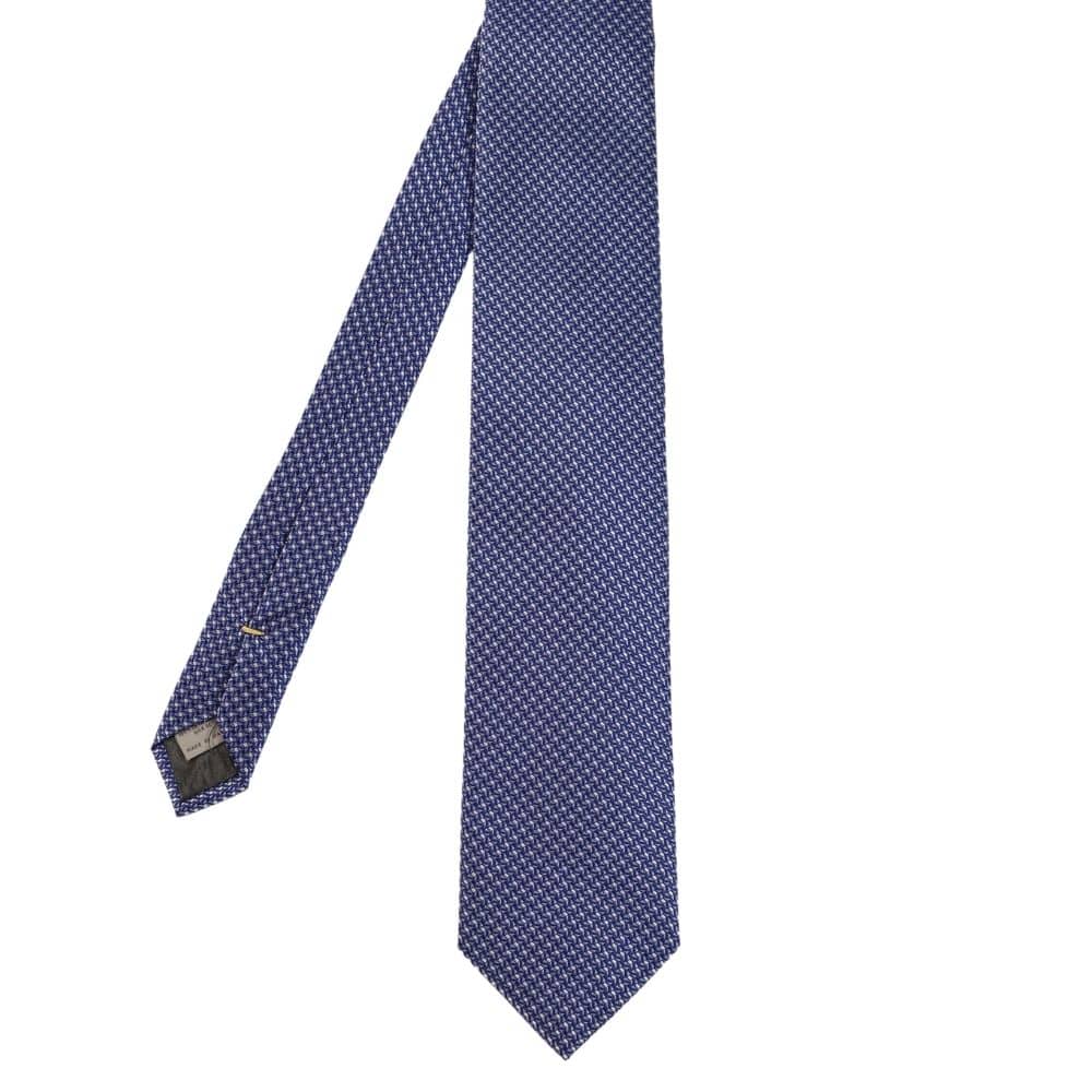 Canali Mini Compass Stars Tie blue main