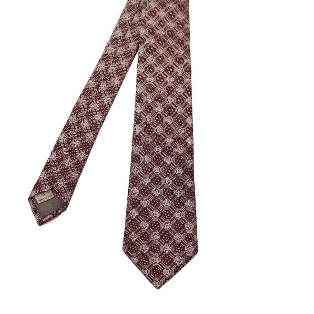 Canali Ornate Octagon Tie 2
