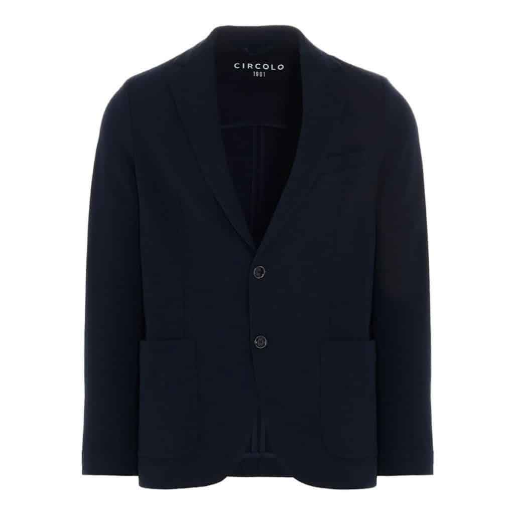 Circolo indigo blazer jacket