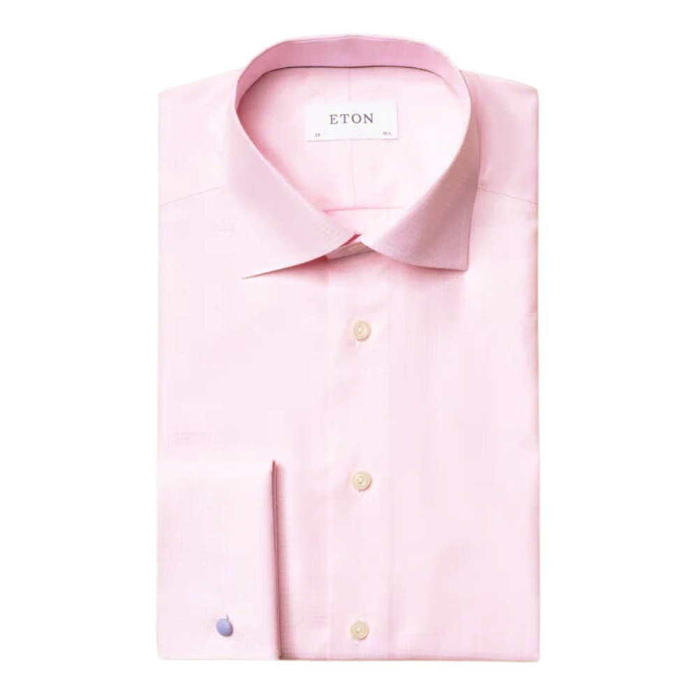 Eton contemporary fit Pink Shirt French Cuff