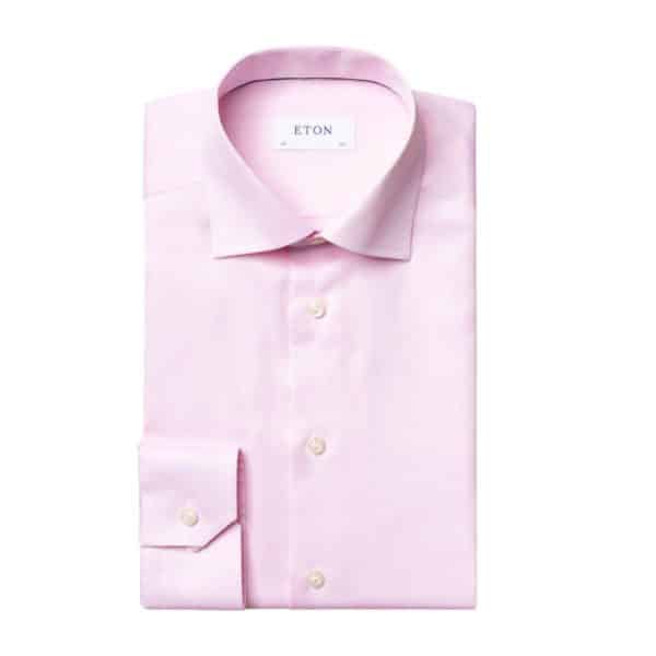 Eton shirt Pink Signature Twill