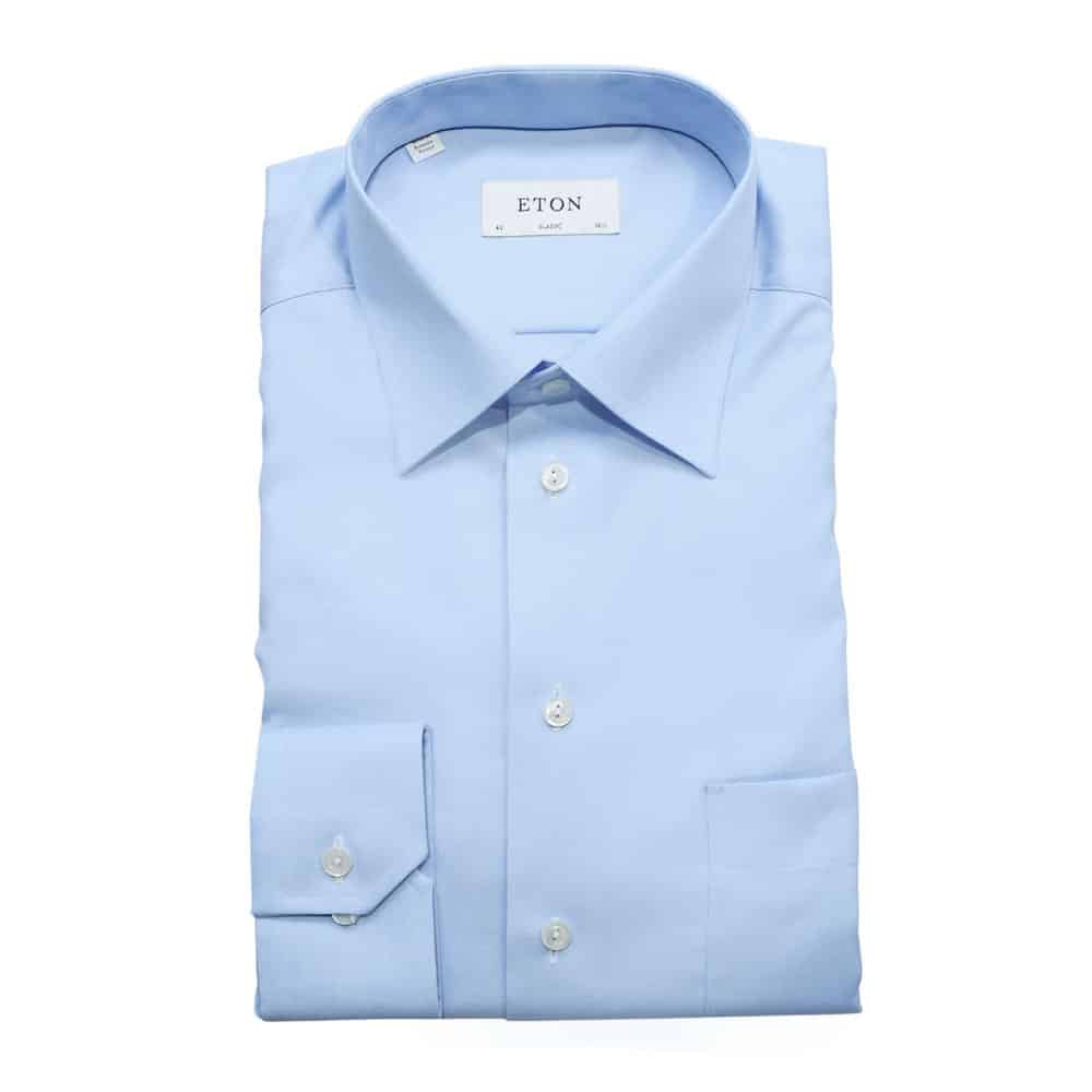 Eton shirt classic herringbone