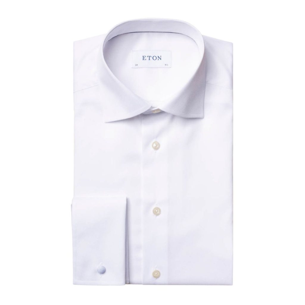 Eton shirt signature twill white french cuff