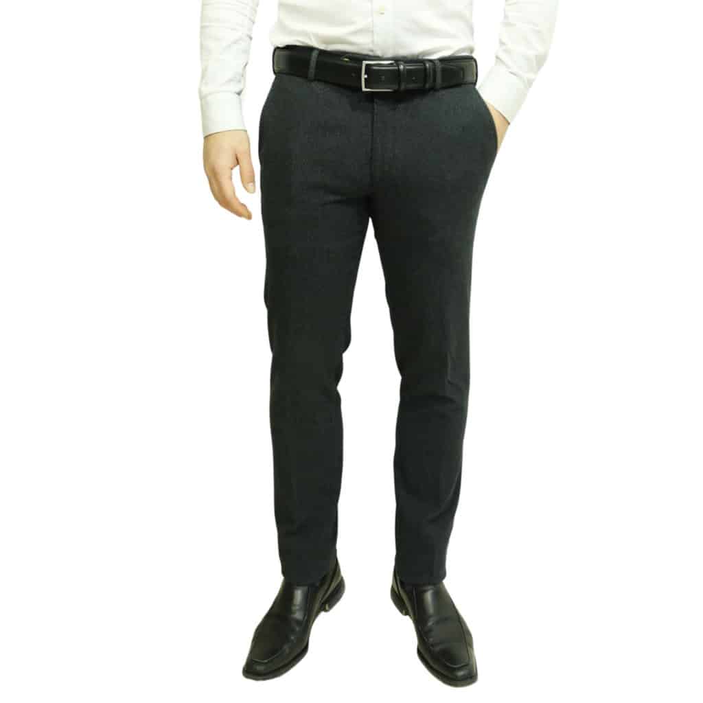 MMX black trouser front
