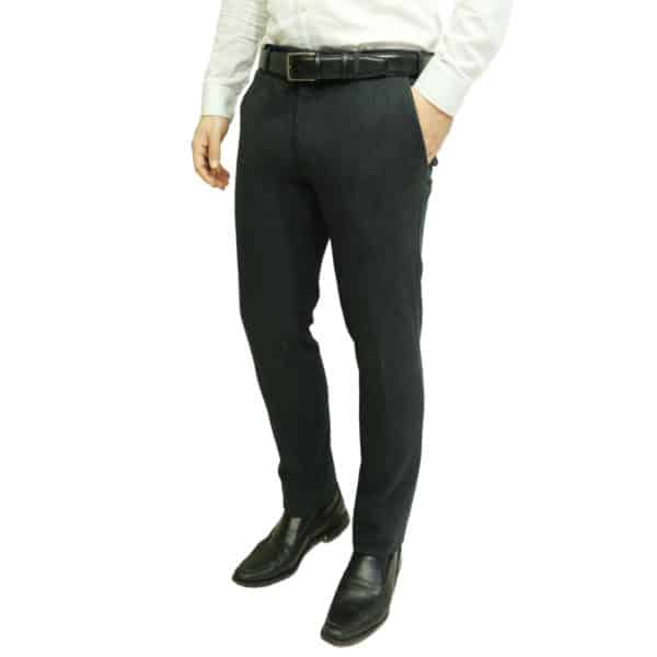 MMX black trouser side