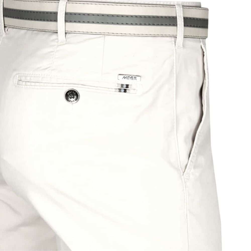 Meyer Rio White Cotton Chinos | Menswear Online