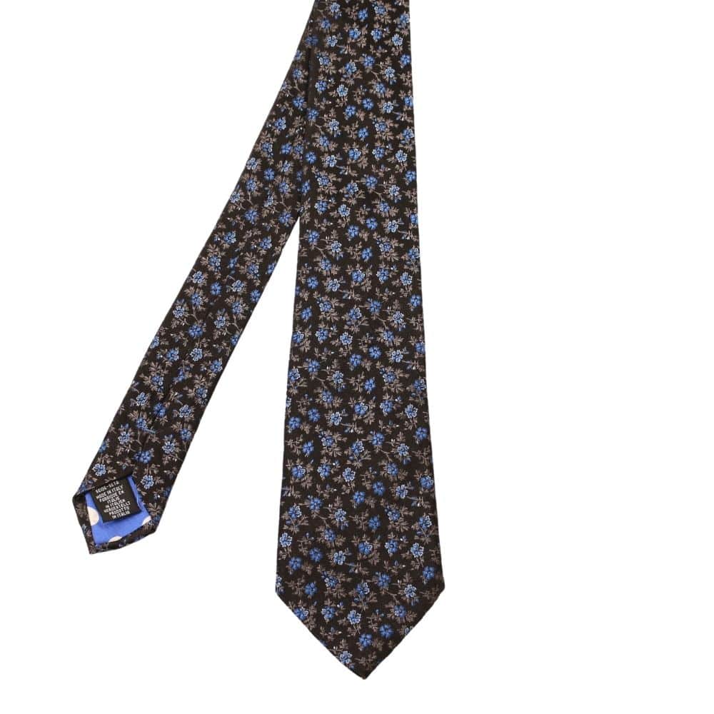 Paul Smith Floral Embroidery Tie 1