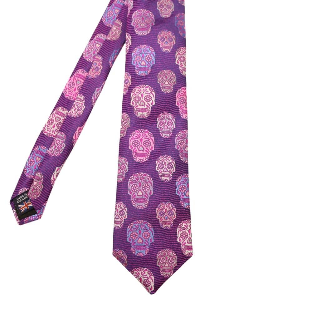 Van Buck Tie Skull Violet 1