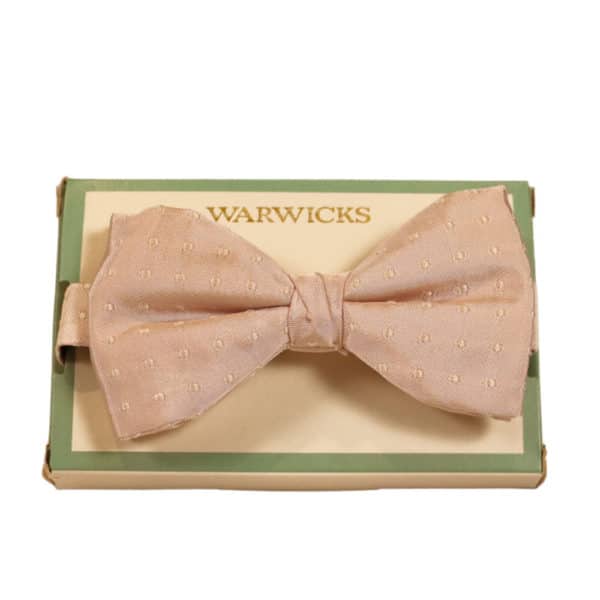 Warwicks bow tie rose pink