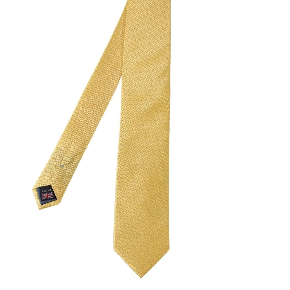 Warwicks Texture Tie Box Set Yellow Menswear Online