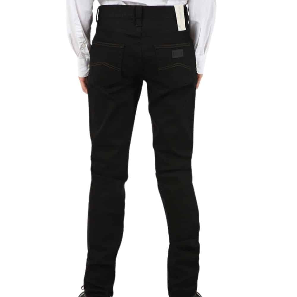 ARMANI Collezioni J15 Regular Fit Black Jeans | Menswear Online