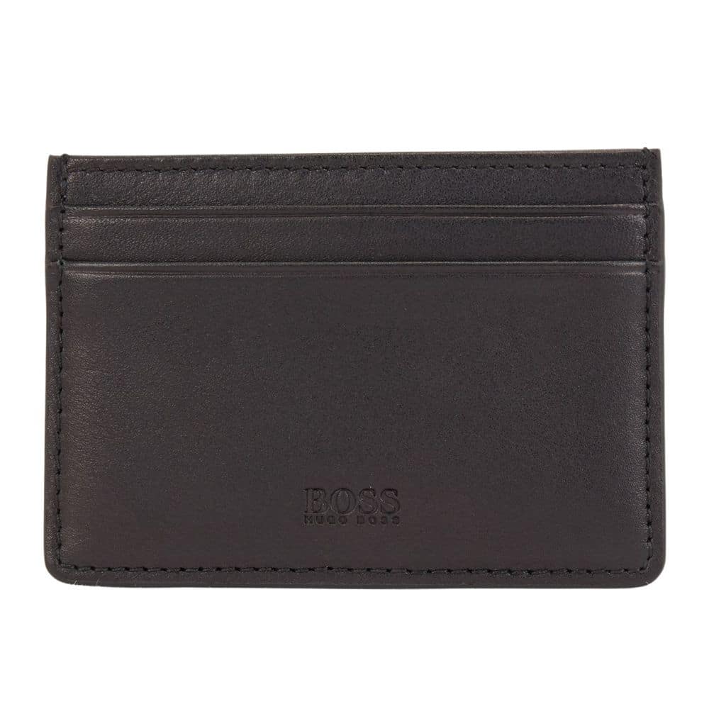 BOSS CARD HOLDER IN NAPPA LEATHER Menswear Online