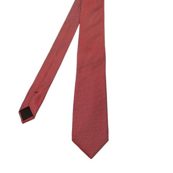 Boss Tie stitch Knit Red 2