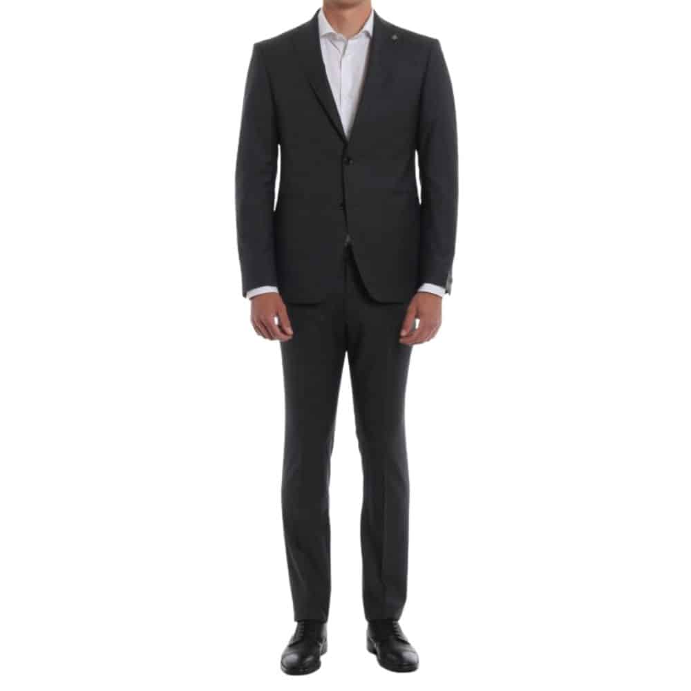 CANALI SUIT CHARCOAL 10
