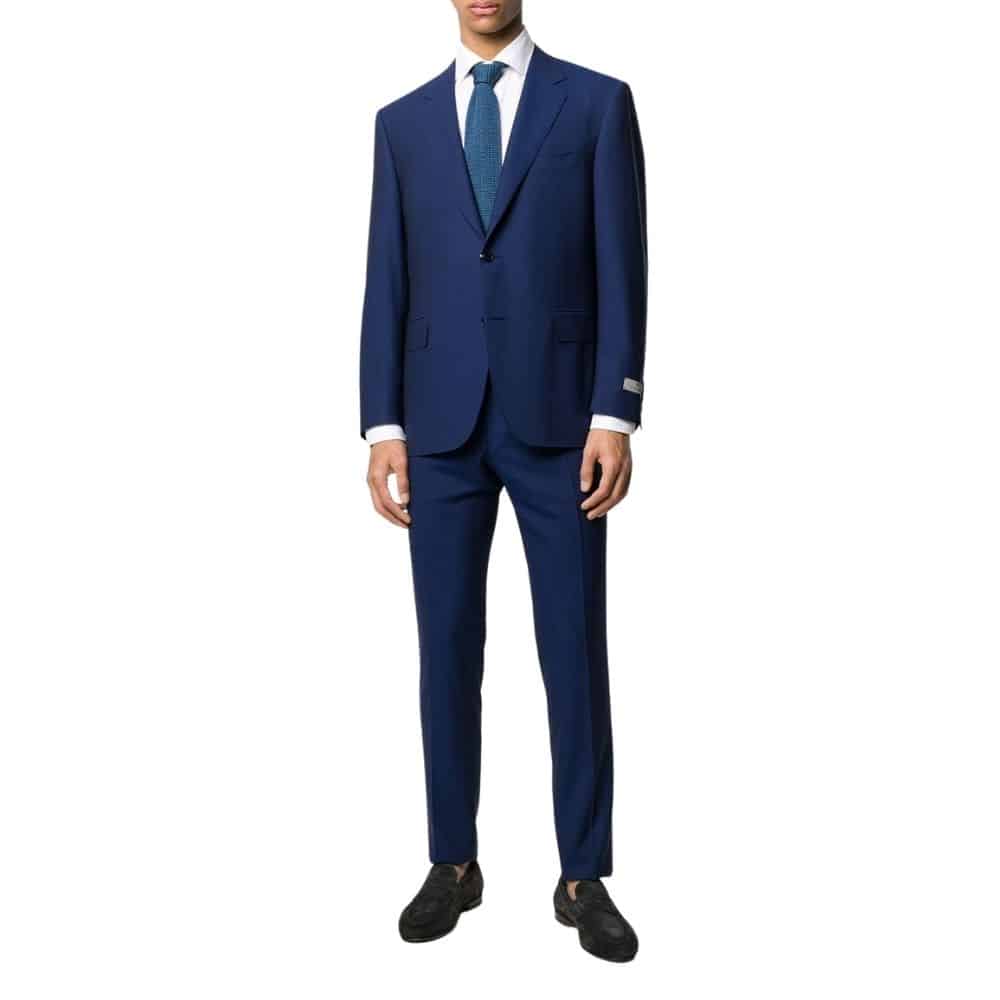 CANALI TRAVEL SUIT IN ROYAL BLUE