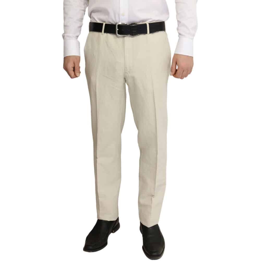 Canali trouser linen cotton chino