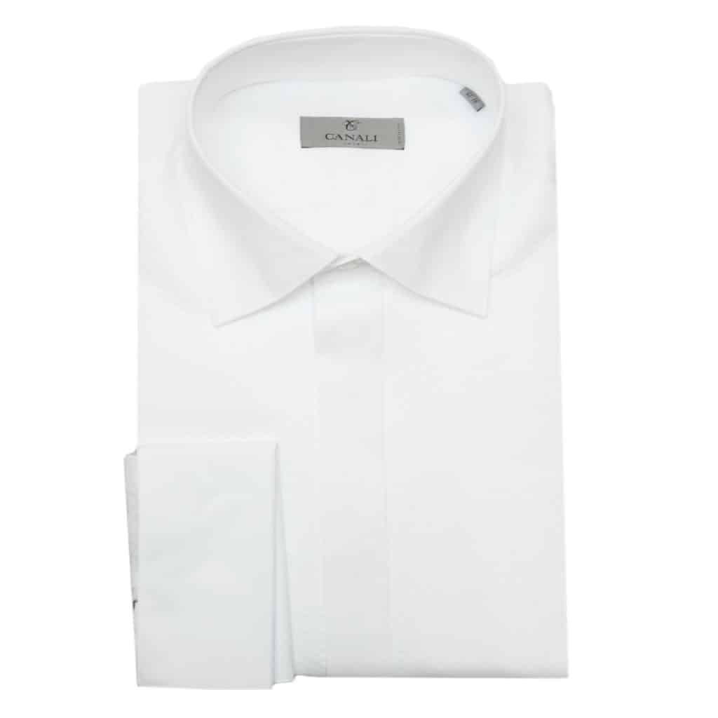 Canali white dress shirt