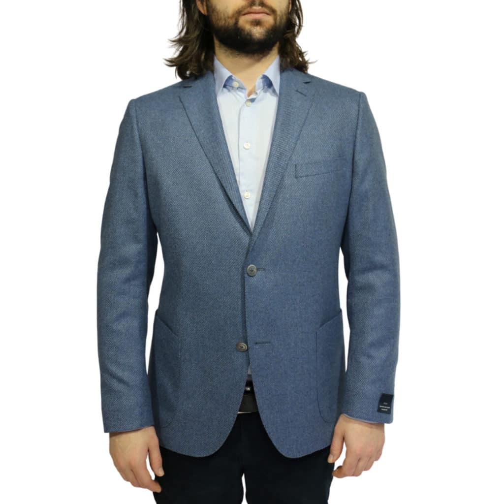Eduard Dressler blazer jacket blue front