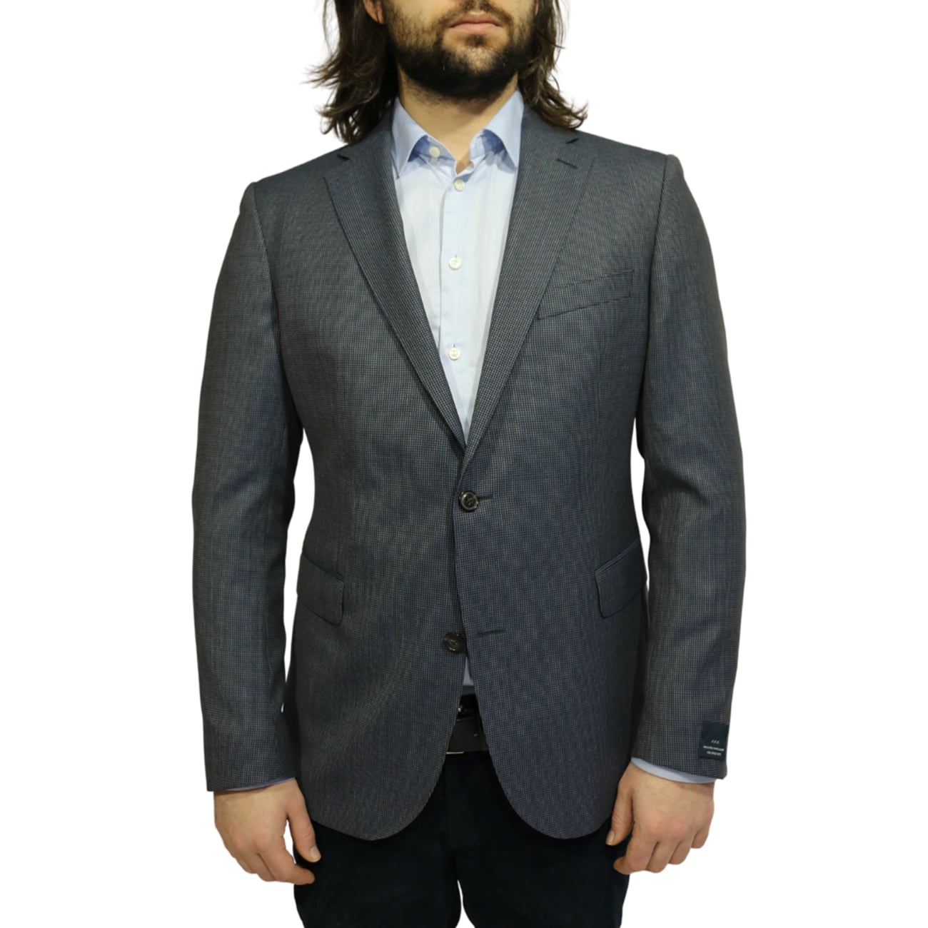 grey smart jacket