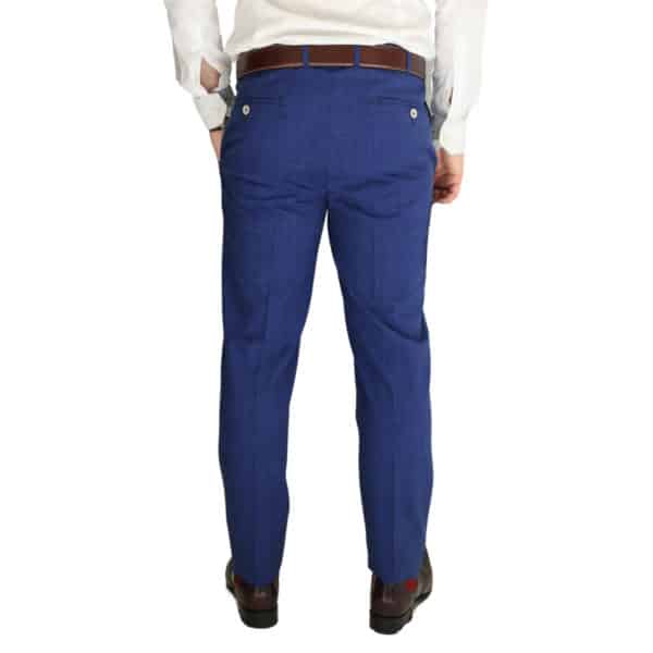Eduard Dressler blue trouser back