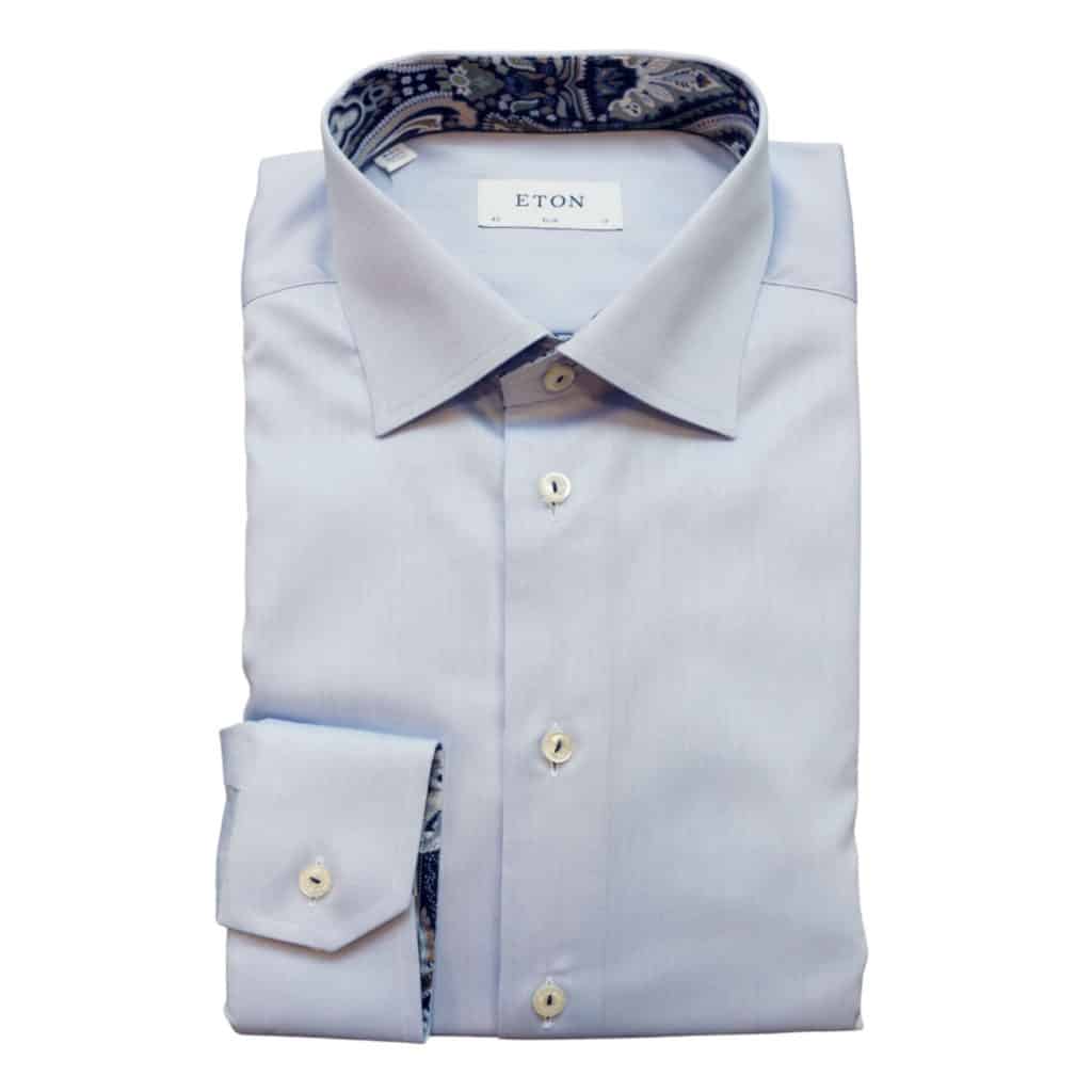 Eton shirt art deco collar pattern