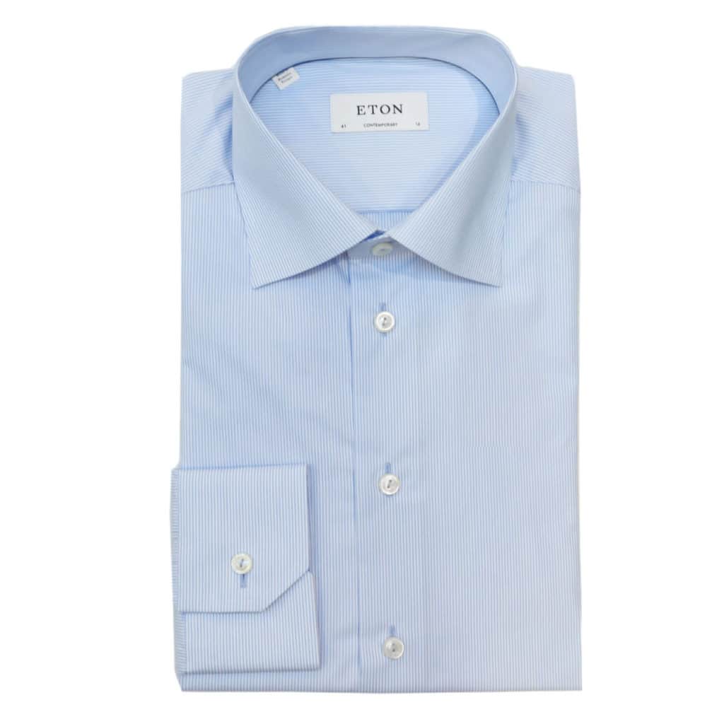 Eton shirt blue stripe brighton1