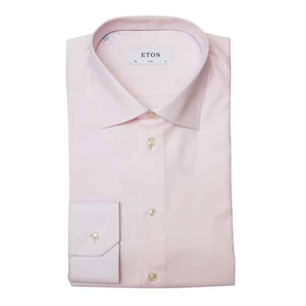 Eton shirt stripe pink